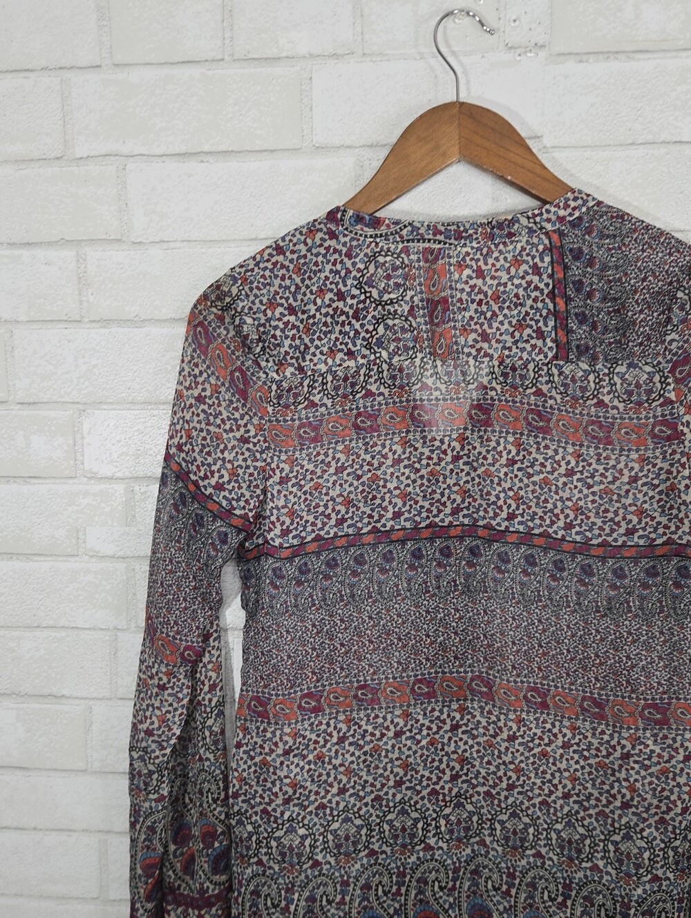 Converse full button down blouse - Picture 11 of 14